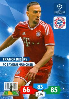 2013-14 Panini Adrenalyn XL UEFA Champions League #85 Franck Ribery Front