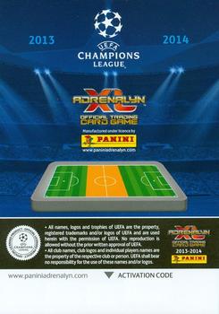 2013-14 Panini Adrenalyn XL UEFA Champions League #88 Arjen Robben Back
