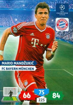 2013-14 Panini Adrenalyn XL UEFA Champions League #90 Mario Mandzukic Front