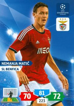 2013-14 Panini Adrenalyn XL UEFA Champions League #94 Nemanja Matic Front