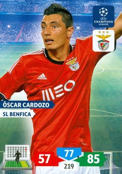 2013-14 Panini Adrenalyn XL UEFA Champions League #98 Oscar Cardozo Front