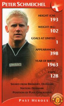 2003 Top Trumps Specials Manchester United #NNO Peter Schmeichel Front