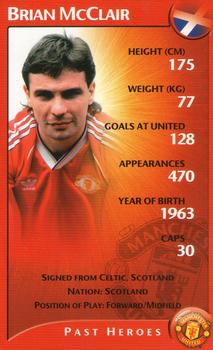 2003 Top Trumps Specials Manchester United #NNO Brian McClair Front