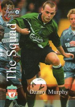 2000 Futera Fans Selection Liverpool #110 Danny Murphy Front