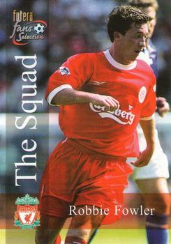 2000 Futera Fans Selection Liverpool #117 Robbie Fowler Front