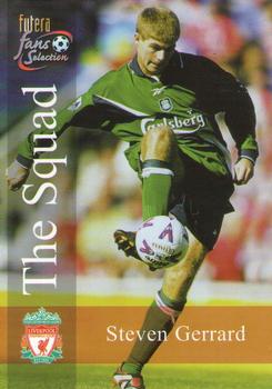 2000 Futera Fans Selection Liverpool #122 Steven Gerrard Front