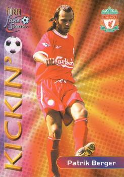 2000 Futera Fans Selection Liverpool #127 Patrik Berger Front