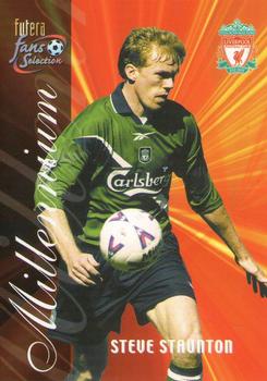 2000 Futera Fans Selection Liverpool #138 Steve Staunton Front