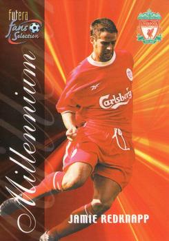 2000 Futera Fans Selection Liverpool #140 Jamie Redknapp Front