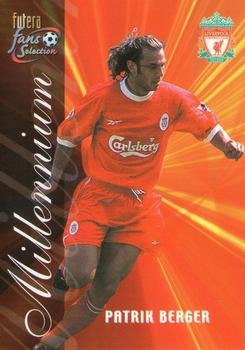 2000 Futera Fans Selection Liverpool #142 Patrik Berger Front