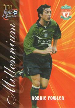 2000 Futera Fans Selection Liverpool #144 Robbie Fowler Front
