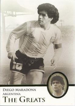 2013 Futera Unique World Football #112 Diego Maradona Front