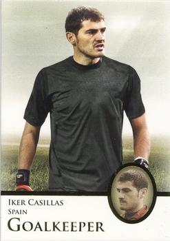 2013 Futera Unique World Football #122 Iker Casillas Front