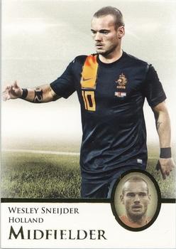 2013 Futera Unique World Football #057 Wesley Sneijder Front