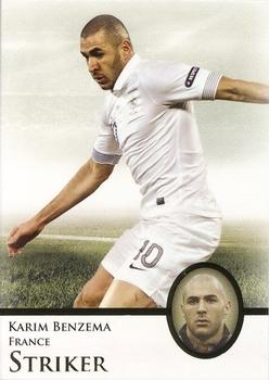 2013 Futera Unique World Football #066 Karim Benzema Front