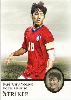 2013 Futera Unique World Football #070 Park Chu-Young Front
