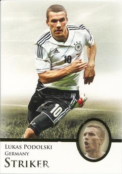 2013 Futera Unique World Football #087 Lukas Podolski Front