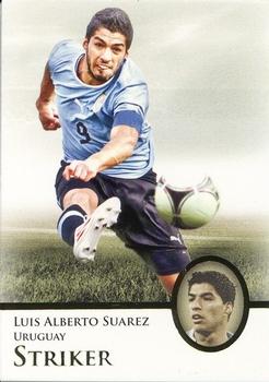 2013 Futera Unique World Football #089 Luis Suarez Front