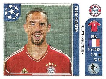 2011-12 Panini UEFA Champions League Stickers #17 Franck Ribery Front
