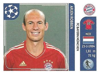 2011-12 Panini UEFA Champions League Stickers #18 Arjen Robben Front