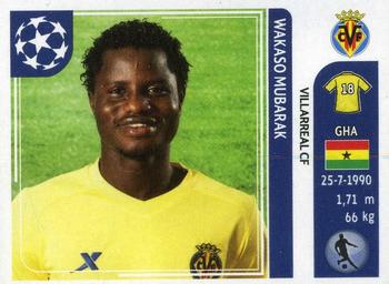 2011-12 Panini UEFA Champions League Stickers #35 Wakaso Mubarak Front