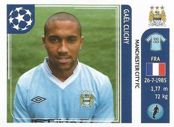 2011-12 Panini UEFA Champions League Stickers #44 Gael Clichy Front