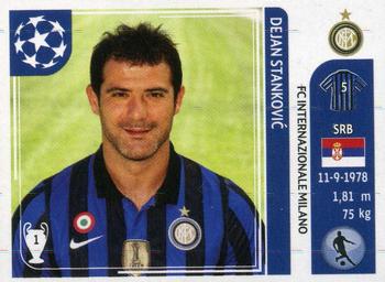 2011-12 Panini UEFA Champions League Stickers #83 Dejan Stankovic Front