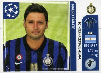 2011-12 Panini UEFA Champions League Stickers #87 Mauro Zarate Front
