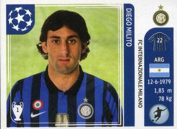 2011-12 Panini UEFA Champions League Stickers #89 Diego Milito Front