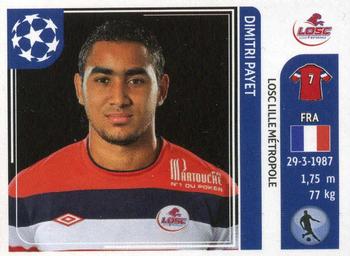 2011-12 Panini UEFA Champions League Stickers #119 Dimitri Payet Front