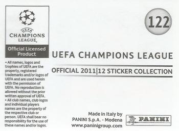 2011-12 Panini UEFA Champions League Stickers #122 Tulio de Melo Back