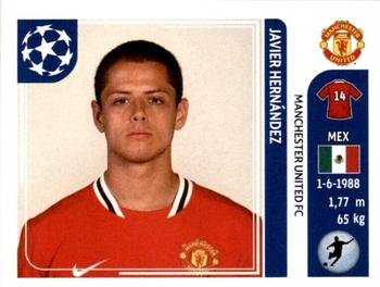 2011-12 Panini UEFA Champions League Stickers #155 Javier Hernandez Front