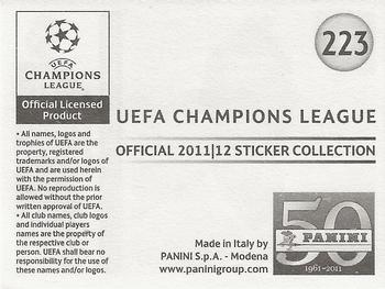 2011-12 Panini UEFA Champions League Stickers #223 Cristiano Ronaldo Back