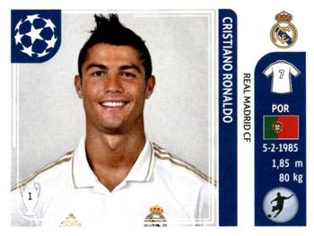 2011-12 Panini UEFA Champions League Stickers #223 Cristiano Ronaldo Front