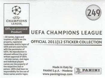 2011-12 Panini UEFA Champions League Stickers #249 Nicolai Boilesen Back