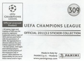 2011-12 Panini UEFA Champions League Stickers #309 Jonas Back