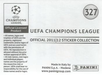 2011-12 Panini UEFA Champions League Stickers #327 Stefan Kiessling Back