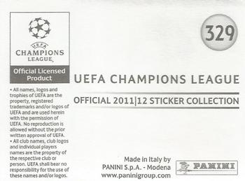 2011-12 Panini UEFA Champions League Stickers #329 László Köteles Back