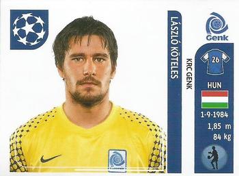 2011-12 Panini UEFA Champions League Stickers #329 László Köteles Front