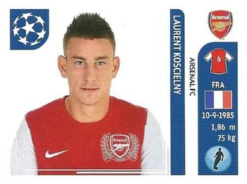 2011-12 Panini UEFA Champions League Stickers #349 Laurent Koscielny Front