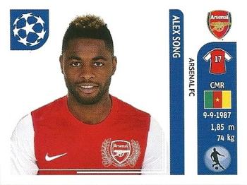 2011-12 Panini UEFA Champions League Stickers #352 Alex Song Front