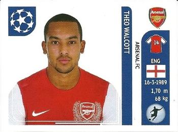 2011-12 Panini UEFA Champions League Stickers #360 Theo Walcott Front