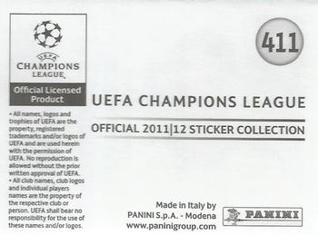 2011-12 Panini UEFA Champions League Stickers #411 Lucas Barrios Back