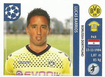 2011-12 Panini UEFA Champions League Stickers #411 Lucas Barrios Front