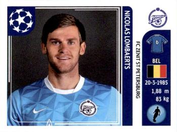 2011-12 Panini UEFA Champions League Stickers #451 Nicolas Lombaerts Front