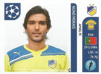 2011-12 Panini UEFA Champions League Stickers #466 Nuno Morais Front
