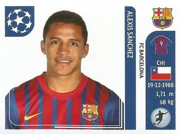 2011-12 Panini UEFA Champions League Stickers #495 Alexis Sanchez Front