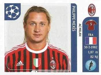 2011-12 Panini UEFA Champions League Stickers #503 Philippe Mexes Front
