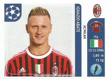 2011-12 Panini UEFA Champions League Stickers #504 Ignazio Abate Front
