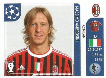 2011-12 Panini UEFA Champions League Stickers #505 Massimo Ambrosini Front